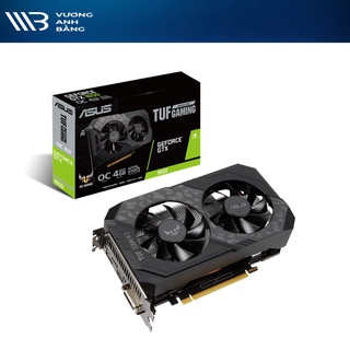 Card màn hình ASUS TUF Gaming GeForce GTX 1650 4GB GDDR6 ( TUF-GTX1650-4G-GAMING)- HÀNG CHÍNH HÃNG