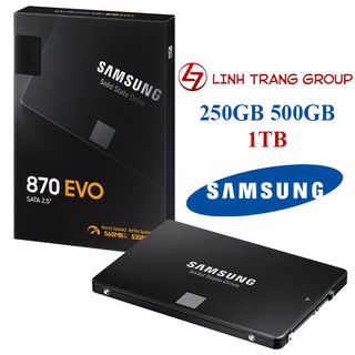 Ổ cứng SSD 2.5 inch SATA Samsung 870 EVO 250GB 500GB 1TB - bảo hành 60 tháng - SD83 SD94 SD87