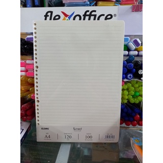 [Mã LIFEBOOK2 giảm 10% đơn 0Đ] Ruột sổ còng Klong A4 100 tờ kẻ ngang, giấy refill binder Klong