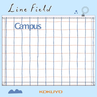 Túi Đựng Tài Liệu Có Khóa Zip Campus Line Field A4
