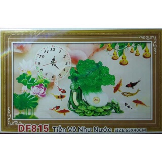 Tranh đính đá Tiền Vô Như Nước DF815 (65x40) chưa đính