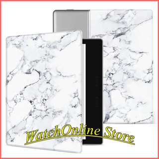 [Hút nam châm] Bao da kindle oasis 2 oasis 3 hút nam châm Cover kindle oasis 2 oasis 3 (Vân đá)