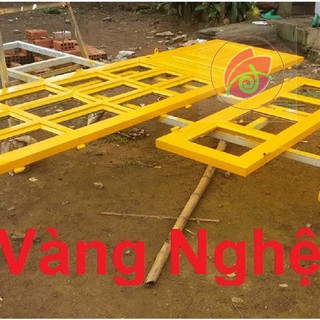 SƠN sắt mạ kẽm màu VÀNG NGHỆ 2 THÀNH PHẦN DOLPHIN 1kg