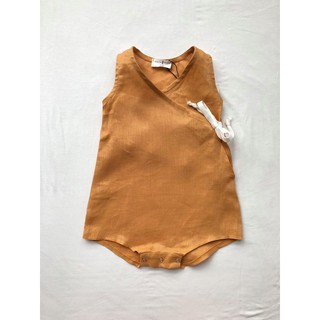 Kimono romper ( Romper linen dáng kimono)