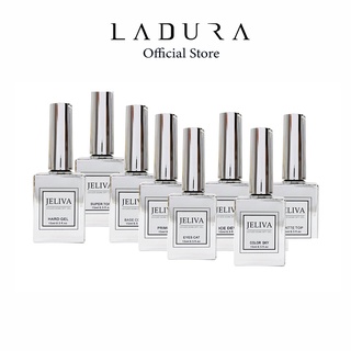 Sơn Base liên kết, Top bóng, cứng móng, kiềm dầu, cồn loang, sơn mắt mèo kim cương Jeliva LADURA