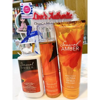 BILL BBW XỊT THƠM - LOTION DƯỠNG THỂ SENSUAL AMBER USA