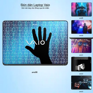 Skin dán Laptop Sony Vaio in hình Anonymous _nhiều mẫu 2 (inbox mã máy cho Shop)