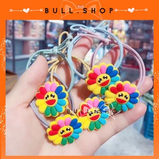 [S07] Set 5 dây cột buộc tóc Kaikaikiki mặt trời hoa hướng dương cho bé