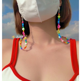 Dây đeo khẩu trang Ngôi sao đủ màu Handmade Aura