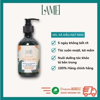 Dầu xả, Gel xả hạt nho [HÀNG CHÍNH HÃNG] LAMEI 300ml Giúp tóc bóng mượt chắc khỏe