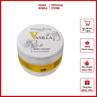 KEM DƯỠNG THỂ SỮA CHUA BETTINA BARTY VANILLA BODY YOGURT 300ML