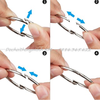 Móc còng đóng sách, gáy sổ kích thước cực lớn/ khoen 7cm