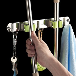 Móc treo dụng cụ vệ sinh SUS304 không dần khoan Germany - Home and Garden