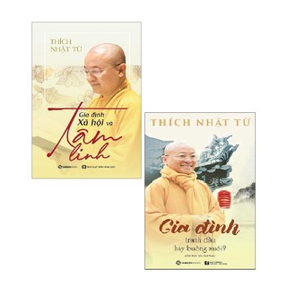 Sách - Combo Gia Đình, Xã Hội Và Tâm Linh + Gia Đình: Tranh Đấu Hay Buông Xuôi ? ( 2 cuốn )