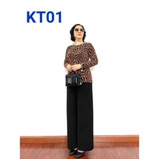 [Xả Hàng] Áo Kiểu Trung Niên Đẹp - Áo Kim Tuyến Dài Tay  Thu Đông Cao Cấp - Co Giãn - 2021 - Laddy Store