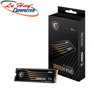 Ổ cứng SSD MSI Spatium M480 1TB M2 2280 NVMe PCIe Gen4x4