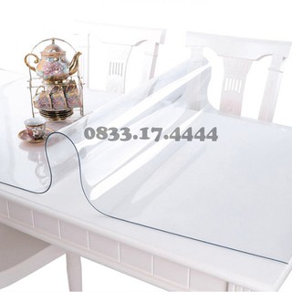 Khăn trải bàn(1.34m x 0.8m) nhựa 1mm