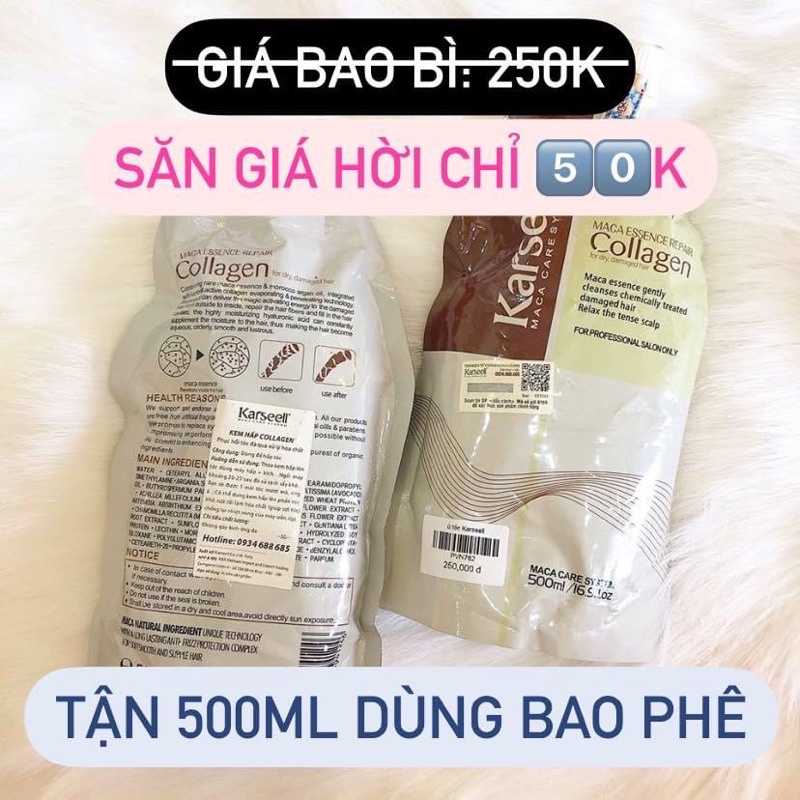 [GOM GIÁ HỜI] 𝐊𝐄𝐌 𝐔̉ 𝐓𝐎́𝐂 𝐊𝐀𝐑𝐒𝐄𝐄𝐋𝐋 𝟓𝟎𝟎𝐌𝐋
