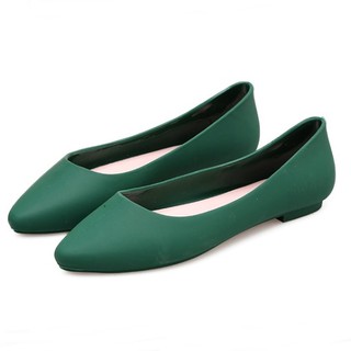 Giày Nhựa Nữ Trơn Nhiều Màu Thời Trang Siêu Êm FITTOP GIAY-025