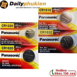 Pin CR1616, CR 1632, CR 1620, CR 1220 Panasonic dailyphukien
