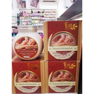 Bùn thảo dược tẩy tbc HERBAL MUD SPA BODY SCRUB