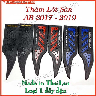 Thảm Lót Chân Xe AB, Airblade 2017 - 2019, Miếng Lót Chân Xe AB 2017, 2018, 2019 Chất Liệu Cao Su