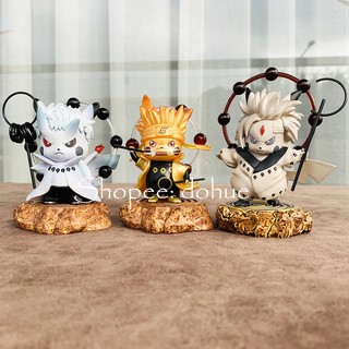 Mô hình Firgure Naruto, Obito Lục Đạo, Madara Chibi Cosplay