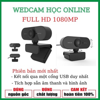 Webcam Máy Tính, Camera Có Mic 1080mp Cho Laptop Học Online Qua ZOOM/Trực Tuyến - Hội Họp - Gọi Video Hình Ảnh Sắc Nét