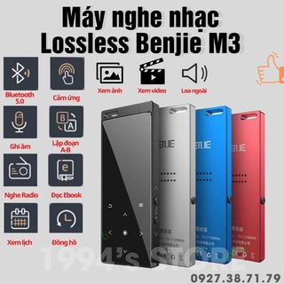 [SẴN] Máy Nghe Nhạc Benjie M3 Bluetooh 5.2 APTX - Có loa ngoài nghe nhạc Lossless - Pin 80 giờ - Xem phim, xem video
