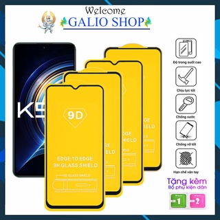 Cường lực Redmi 11 Prime 10C 10A 9 9A 9C 9T 8A Y3 K20 Pro Mi 9T Pro K30 Pro Poco C40 X2 X3 full màn tổng hợp Kính-[9D]