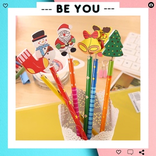 Bút Chì Lò Xo Giáng Sinh, Đồ Dùng Làm Quà Tặng Trong Học Tập Mùa Noel Cho Học Sinh - BEYOU