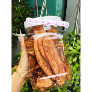 400g chuối sấy mè gừng thơm giòn