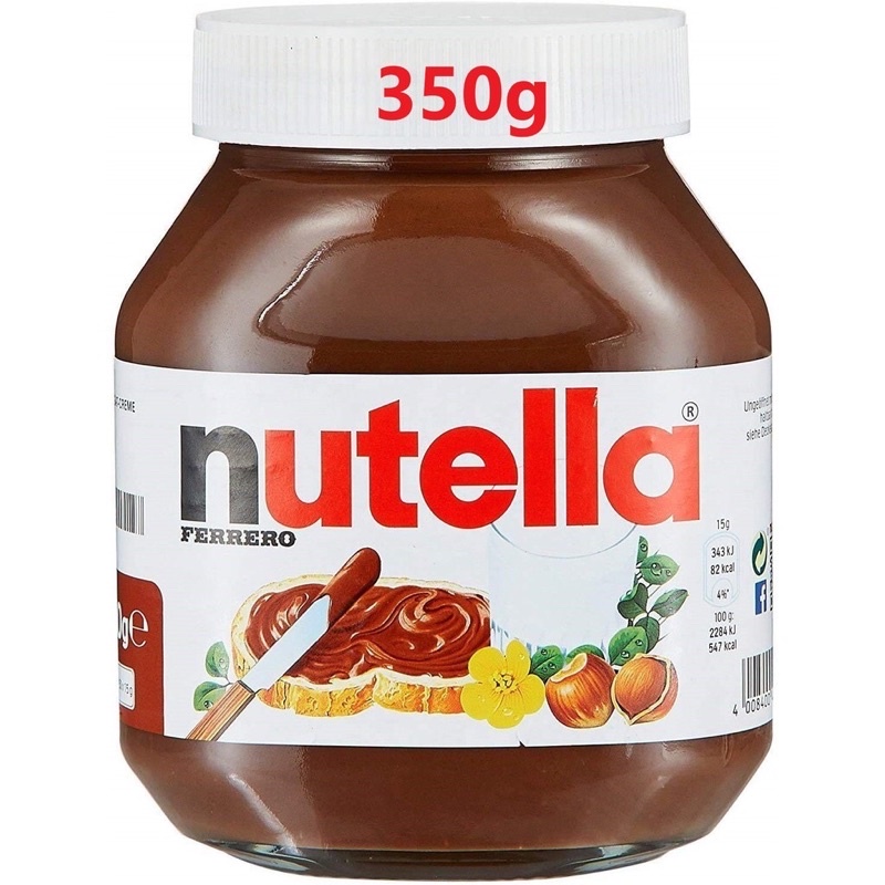 Bơ Hạt Phỉ Phết Cacao Nutella 350g nhập khẩu Úc hũ nhựa