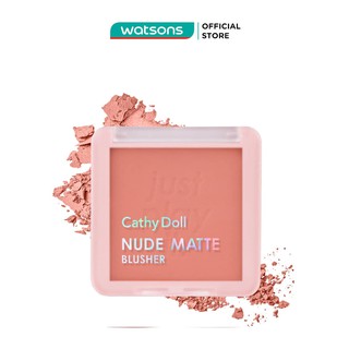 Phấn Má Hồng Cathy Doll Nude Matte Blusher 6g