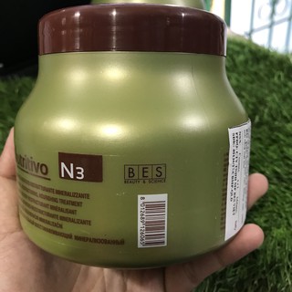 Hấp Dầu Phục Hồi Tóc Bes Hergen Silkat Nutritivo N3 500ml