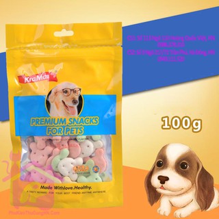 Bánh thưởng cho chó mèo 100g - Phụ kiện thú cưng Hà Nội