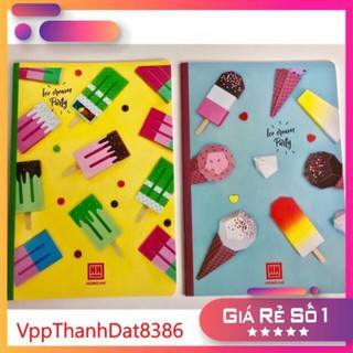 (Sale)  Vở kẻ ngang Hồng Hà 120 trang mẫu mới cute