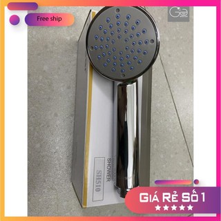 TAY SEN TĂNG ÁP, VÒI HOA SEN KÈM DÂY SEN NHỰA XI 1 CHẾ ĐỘ XẢ CAESAR SH510