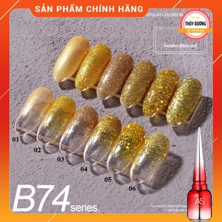 Sơn gel AS chính hãng chai đỏ mã B74 15ml