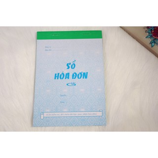 Hóa đơn 1 liên 13x19cm (100 tờ)