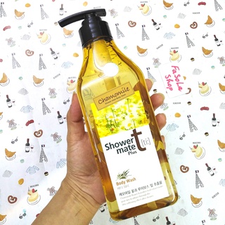 Sữa tắm SHOWER MATE 550g Hàn Quốc Aekyung hoa cúc la mã chamomile trà xanh green tea body wash