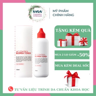 Nước hoa hồng Toner Goodndoc AC Control Blemish 150ml cho da mụn, nám, dầu dưỡng sáng da, tẩy da chết -NHUN