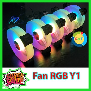 Fan RGB Coolmoon Y1 - Quạt Tản Nhiệt Máy Tính