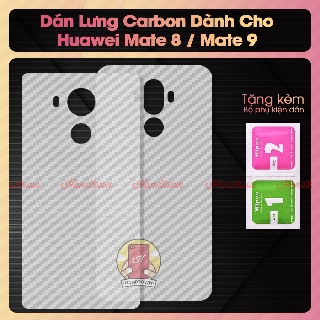 Miếng dán lưng cacbon Huawei Mate 8 / Mate 9