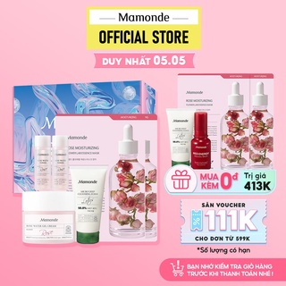 Bộ Dưỡng Da Khóa Ẩm Từ Hoa Hồng Mamonde