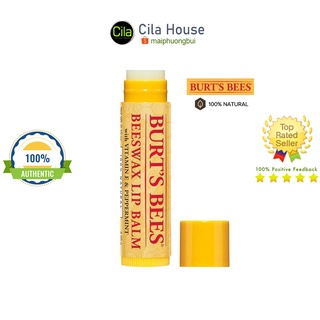 Son dưỡng môi Burt's Bees Beeswax Lip Balm - Cila House