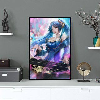 Tranh Treo Tường Sone Trang Trí Góc Gaming, Chất Liệu Canvas, Có Khung Composite Cao Cấp