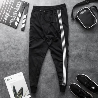 Quần Thể Thao Nam 3 Sọc  - Quần Jorger Nam Thu Đông Co Giãn Ống Bo - MÃ QTT06 [ Shop Bán Sỉ  ]