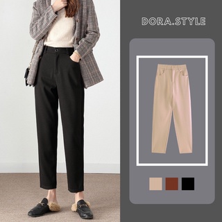 Quần baggy công sở basic lưng chun thoải mái chuẩn form M055 Dorastyle