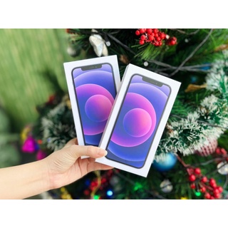 Hộp đựng ip 12 màu tím mới